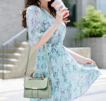 Women Fashion Tote Bag Style:715 - Image 2